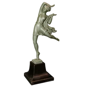 Figura art deco bailarina Le Faguays